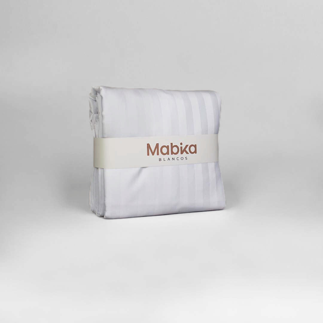 Juego De Sabanas Satín Rayas 250H